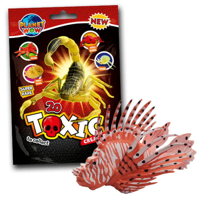 Toxic Creatures Sammelfiguren - Planet Wow - Figur 14. Afrikanischer Feuerfisch