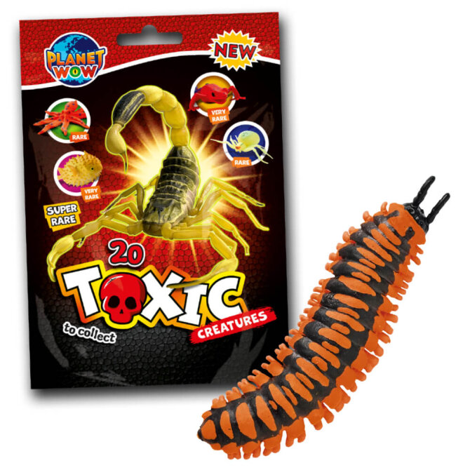 Toxic Creatures Sammelfiguren - Planet Wow - Figur 19. Apheloria Polychroma