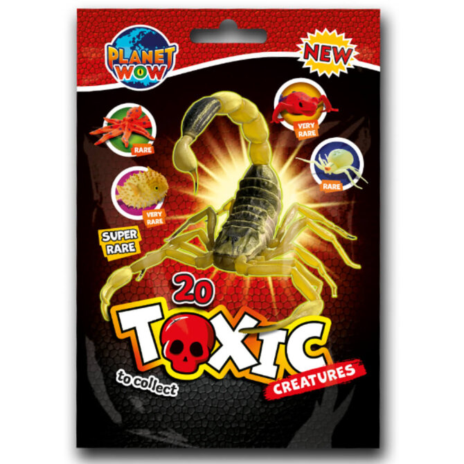 Toxic Creatures Sammelfiguren - Planet Wow Figur - 1 Tüte