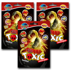 Toxic Creatures Sammelfiguren - Planet Wow Figur - 3...