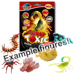 Toxic Creatures Sammelfiguren - Planet Wow Figur - 6...
