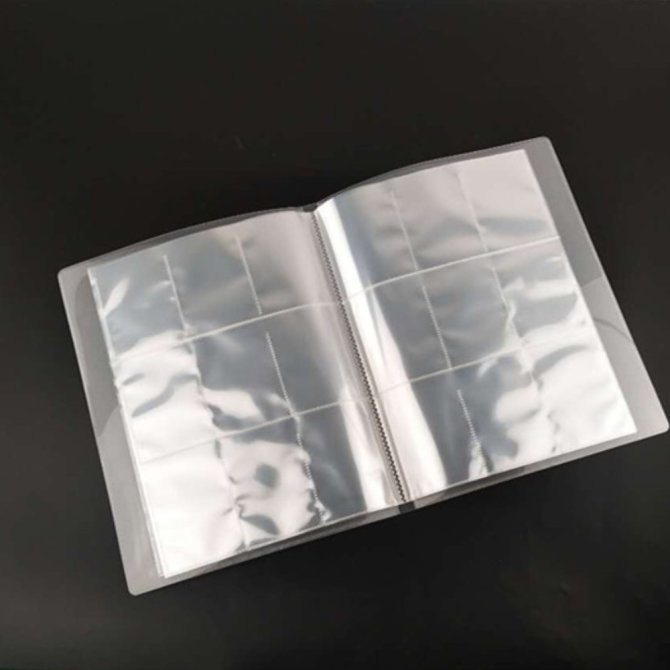 Clear Plastic A4 Trading Card Binder - 26 Pages 234 Slots - Pokemon / Yu-Gi-Oh / MTG / Match Attax