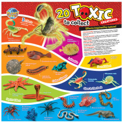 Toxic Creatures Sammelfiguren - Planet Wow Figur - 1 Display