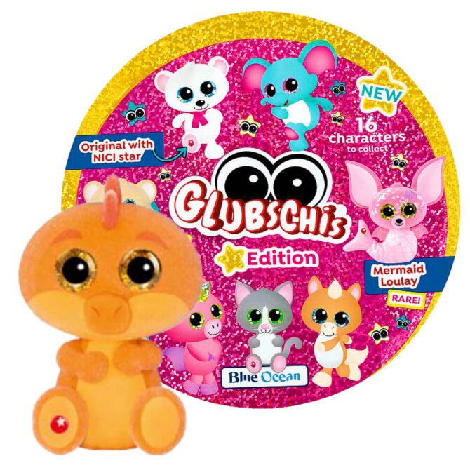 Blue Ocean Glubschis Sammelfiguren Stern Serie 5 - Glubschi Glitzer - Figur Yo-Yo