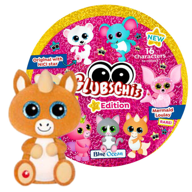 Blue Ocean Glubschis Sammelfiguren Stern Serie 5 - Glubschi Glitzer - Figur Miss Cinnamon