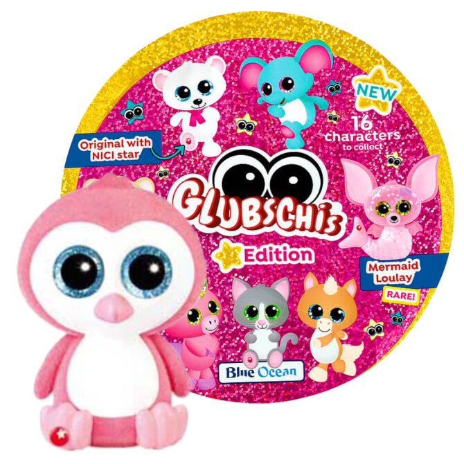 Blue Ocean Glubschis Sammelfiguren Stern Serie 5 - Glubschi Glitzer - Figur Bluma