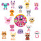 Glubschis Sammelfiguren Stern Serie 5 - Glubschi Glitzer Figur - Alle 16 Figuren