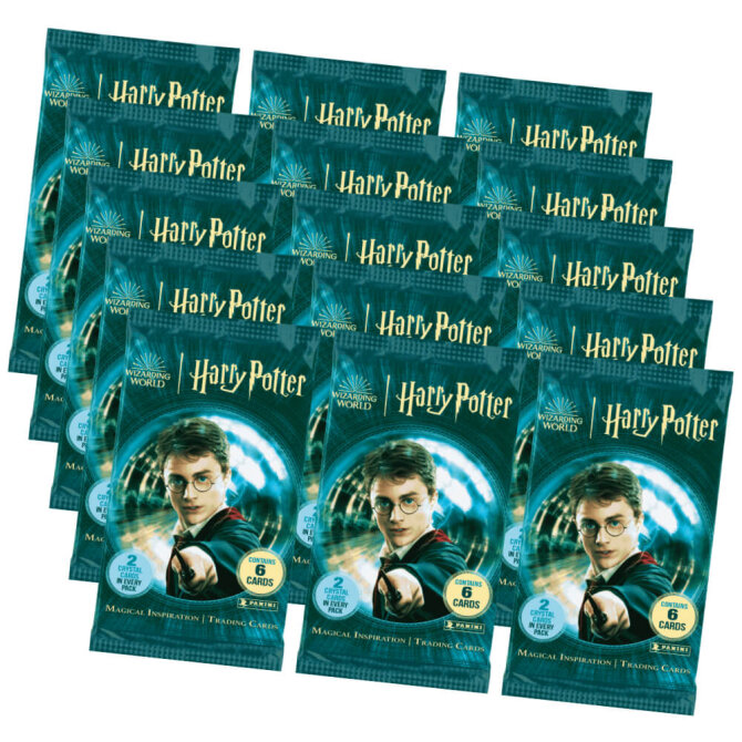 Harry Potter Karten - Magical Inspiration Trading Cards Sammelkarten - 15 Booster