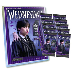 Wednesday Karten - Mystery Trading Cards Sammelkarten - 1...