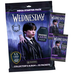 Wednesday Karten - Mystery Trading Cards Sammelkarten - 1...