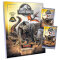 Jurassic World Karten - ROAR! Trading Cards Sammelkarten - 1 Mappe + 2 Booster