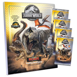 Jurassic World Karten - ROAR! Trading Cards Sammelkarten...