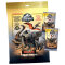 Jurassic World Karten - ROAR! Trading Cards Sammelkarten - 1 Starter + 2 Booster