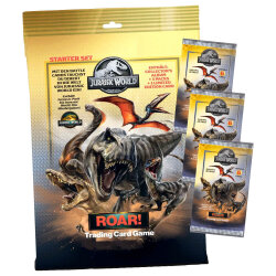 Jurassic World Karten - ROAR! Trading Cards Sammelkarten...