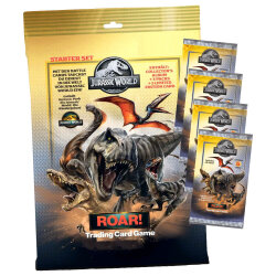Jurassic World Karten - ROAR! Trading Cards Sammelkarten...