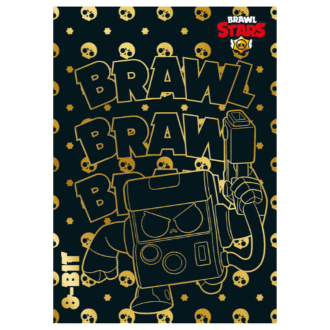 Brawl Stars Karten - Trading Cards Limited Edition - LE Karte 8-BIT