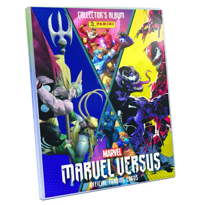 Marvel Versus Karten - Marvel Sammelkarten Trading Cards (2022) - 1 Sammelmappe
