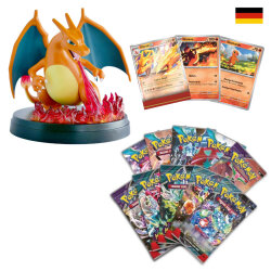 Pokemon Karten - Glurak ex Super-Premium Trading Cards Box