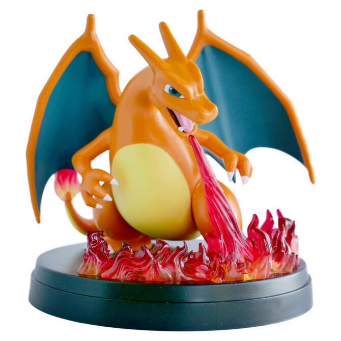 Pokemon Glurak ex Figur - Feuer Glurak 16cm