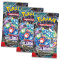 Pokemon Karten Karmesin & Purpur - Stellarkrone Trading Cards - 3 Booster