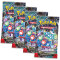 Pokemon Karten Karmesin & Purpur - Stellarkrone Trading Cards - 4 Booster