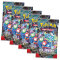 Pokemon Karten Karmesin & Purpur - Stellarkrone Trading Cards - 5 Booster