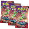 Pokemon Karten Karmesin & Purpur - Gewalten der Zeit Trading Cards - 3 Booster