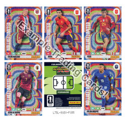 Fifa World Cup 2026 Adrenalyn XL - WM Trading Cards Sammelkarten - 5 Limited Edition Karten