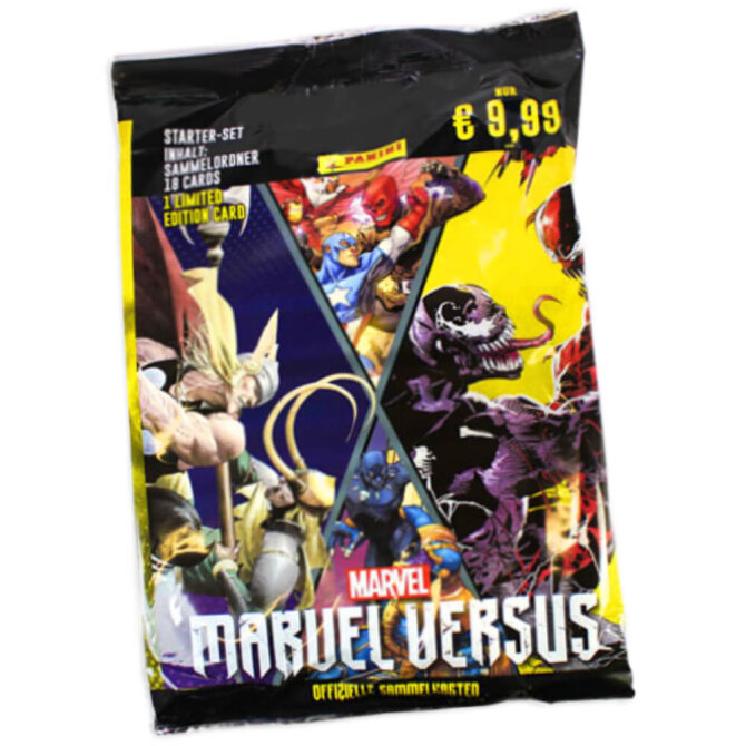 Marvel Versus Karten - Trading Cards (2022) - 1 Starter Sammelkarten