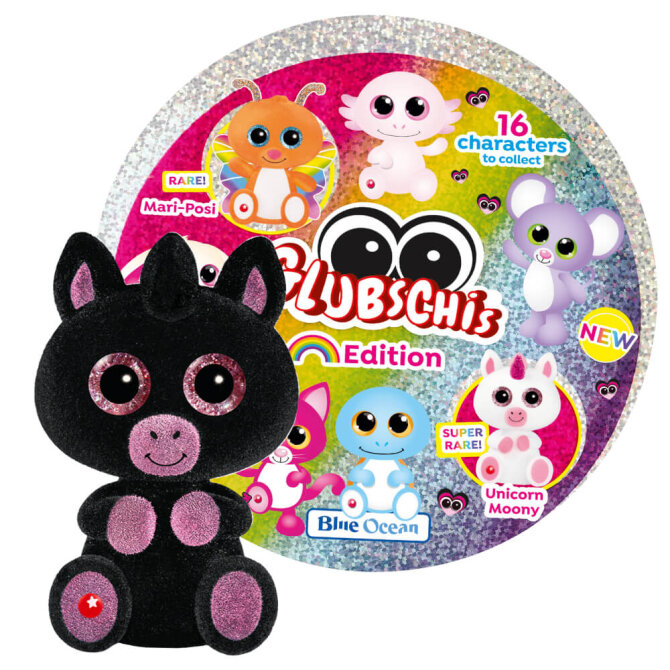 Blue Ocean Glubschis Sammelfiguren Rainbow Serie 6 - Glubschi Glitzer - Figur Nuro