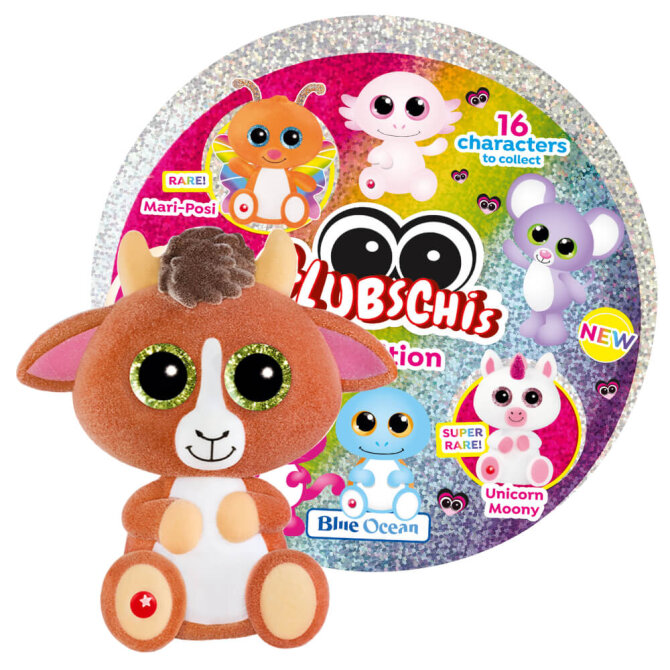 Blue Ocean Glubschis Sammelfiguren Rainbow Serie 6 - Glubschi Glitzer - Figur Zoggy