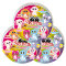 Blue Ocean Glubschis Sammelfiguren Rainbow Serie 6 - Glubschi Glitzer Figur - 3 Tüten