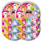 Blue Ocean Glubschis Sammelfiguren Rainbow Serie 6 - Glubschi Glitzer Figur - 6 Tüten