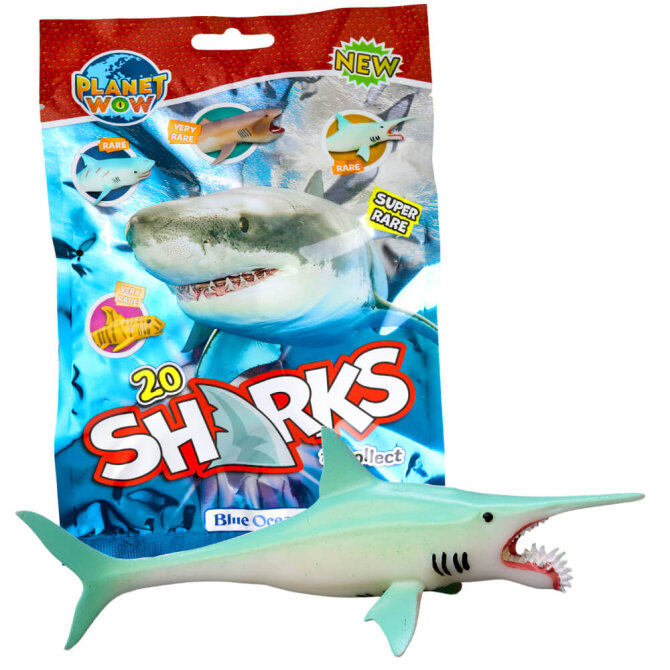 Blue Ocean Sharks Sammelfiguren 2026 - Planet Wow Hai - Figur 8. Helicoprion