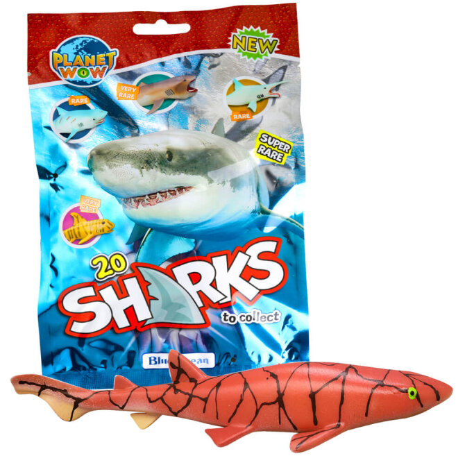 Blue Ocean Sharks Sammelfiguren 2026 - Planet Wow Hai - Figur 10. Kettenkatzenhai