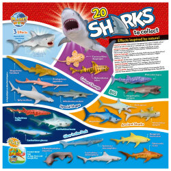 Blue Ocean Sharks Sammelfiguren 2026 - Planet Wow Hai -...