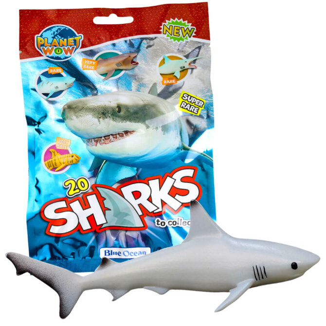 Blue Ocean Sharks Sammelfiguren 2026 - Planet Wow Hai - Figur 16. Schwarzspitzen-Riffhai
