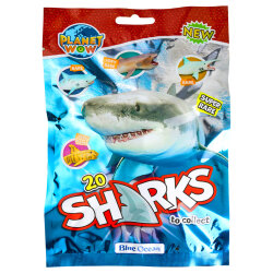 Blue Ocean Sharks Sammelfiguren 2026 - Planet Wow Hai Figur - 1 Tüte