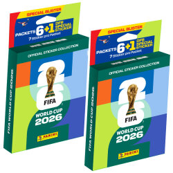 Fifa World Cup 2026 Sticker - WM Sammelsticker - 2 Blister