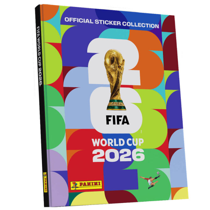 Fifa World Cup 2026 Sticker - WM Sammelsticker - 1 Hardcover Album