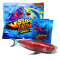 DeAgostini Super Animals - Sharks Edition - Sammelfigur Hai - Figur 8. Megalodon (Super selten XXL - Stretchy)