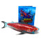 DeAgostini Super Animals - Sharks Edition - Sammelfigur Hai - Figur 8. Megalodon (Super selten XXL - Stretchy)