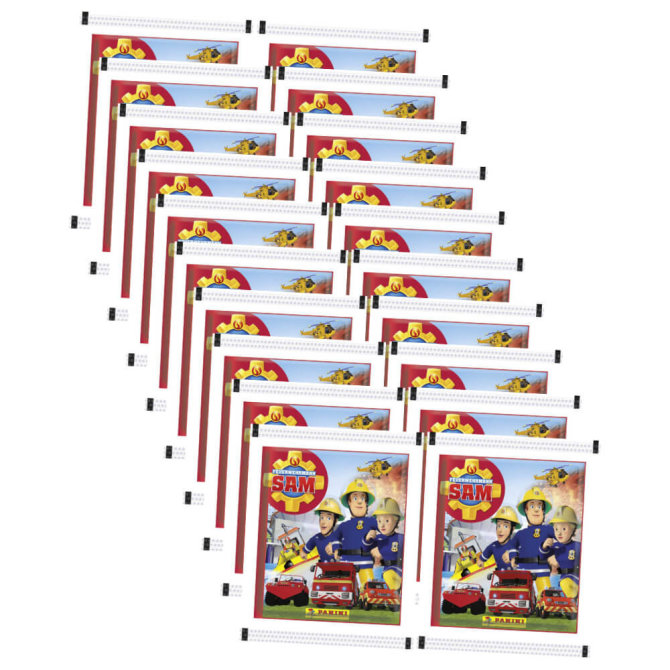 Panini Feuerwehrmann Sam 2 - Sammelsticker - 20 Tüten Sticker