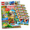Lego Jurassic World 2 Karten - Sammelkarten Trading Cards (2022) - 1 Starter + 10 Booster