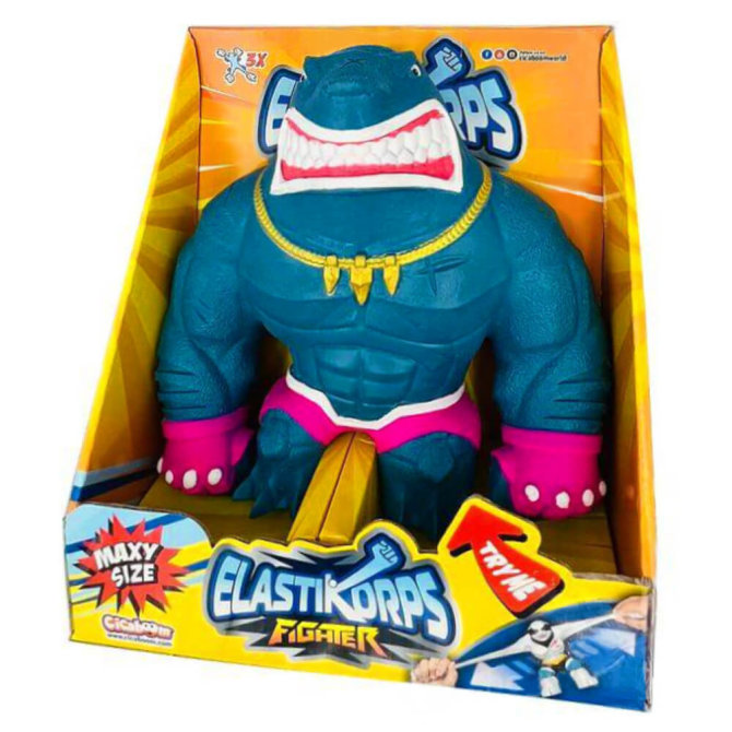 Cicaboom Elastikorps Fighter Collection - Super Strech - 1 Abyss Green Maxy Size Sammelfigur Grün-Rot