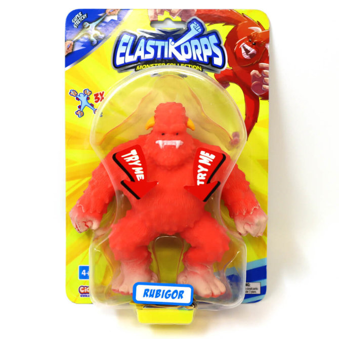 Cicaboom Elastikorps Monster Collection 1 - Giga Size - Super Strech - 1 Rubigor Sammelfigur