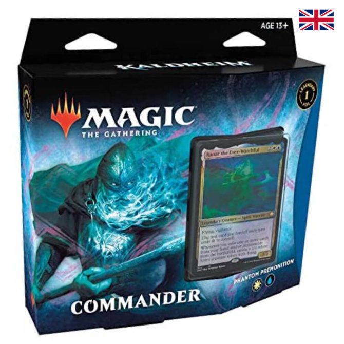 MTG Magic the Gathering - Kaldheim Commander Deck - Phantom Premonition - 1 Deck - Englisch