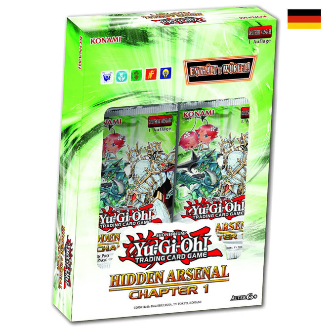 YGO Yu-Gi-Oh! Hidden Arsenal - Chapter 1 Box - Deutsch