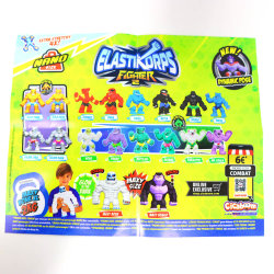 Cicaboom Elastikorps Fighter 2 Collection Nano Size - Super Strech - 5 Booster / Tüten Sammelfigur