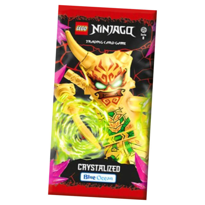 Lego Ninjago Karten Trading Cards Serie 8 - CRYSTALIZED (2023) - 1 Booster Sammelkarten